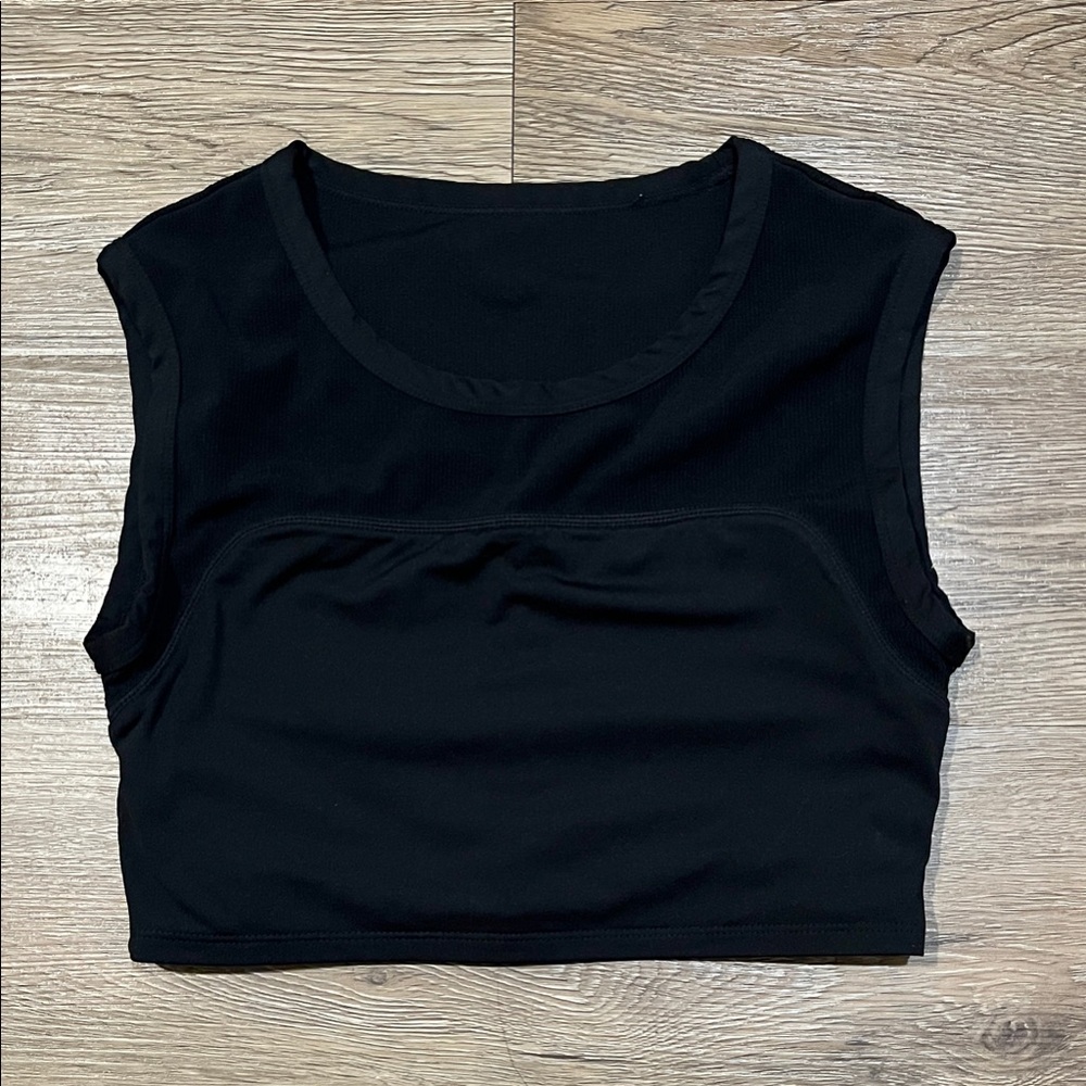 Fabletics black sports bra